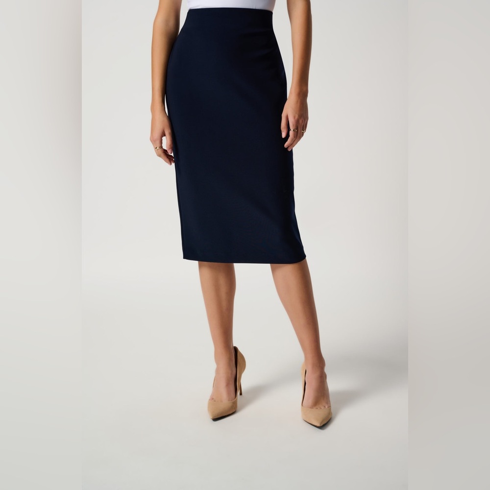 Joseph Ribkoff Classic Midnight Blue Midi Skirt